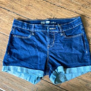 Old navy denim shorts size 6
